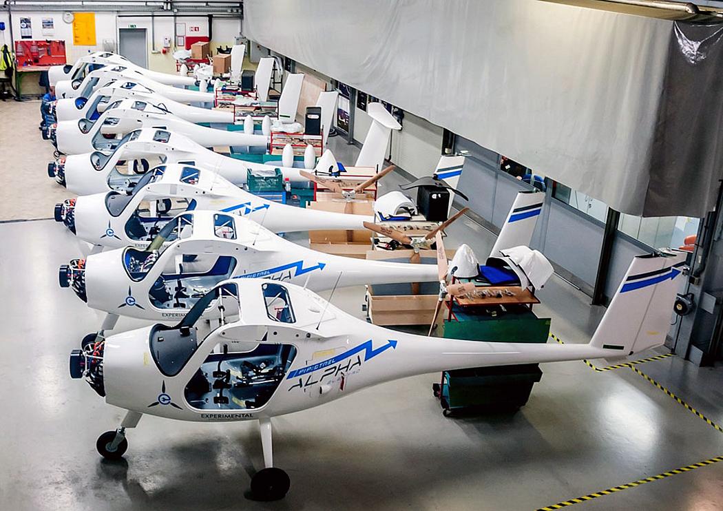 Das Elektroflugzeug „Pipistrel Alpha Electro“ erreicht eine Flugzeit von einer Stunde mit einer Reserve von weiteren 30 Minuten. (Foto: © Pipistrel)