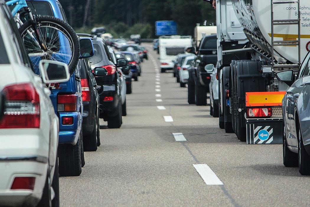 Autos im Stau