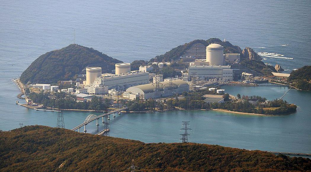 Das japanischen Kernkraftwerk Mihama