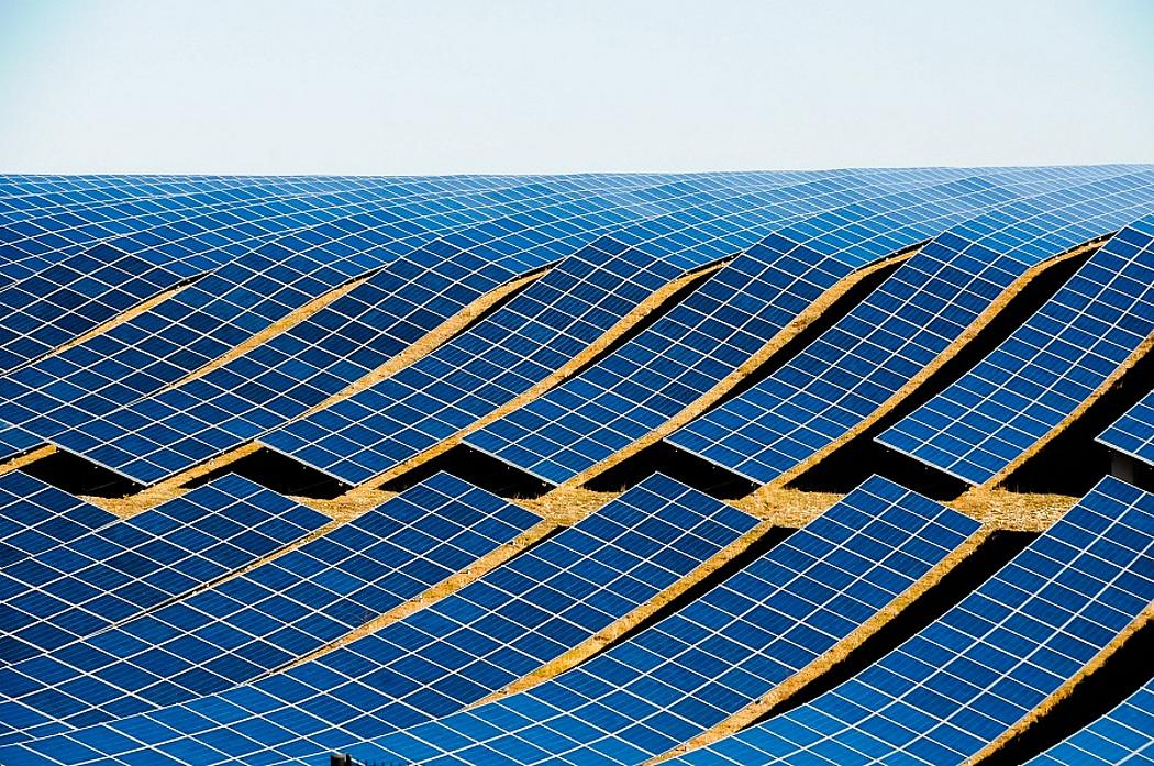 Freiland-Photovoltaik-Anlage 