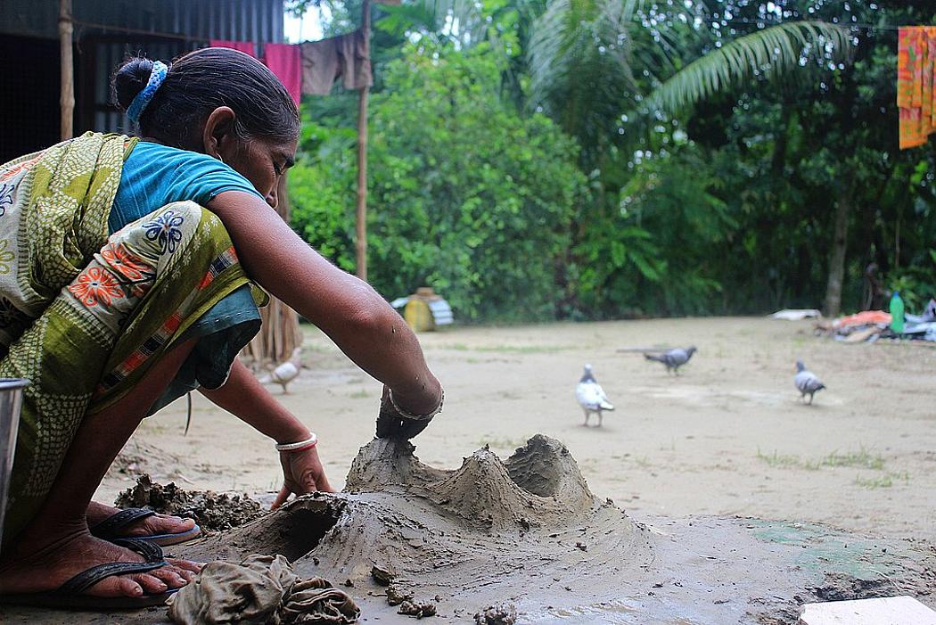 Traditioneller Lehmofen, Bengal