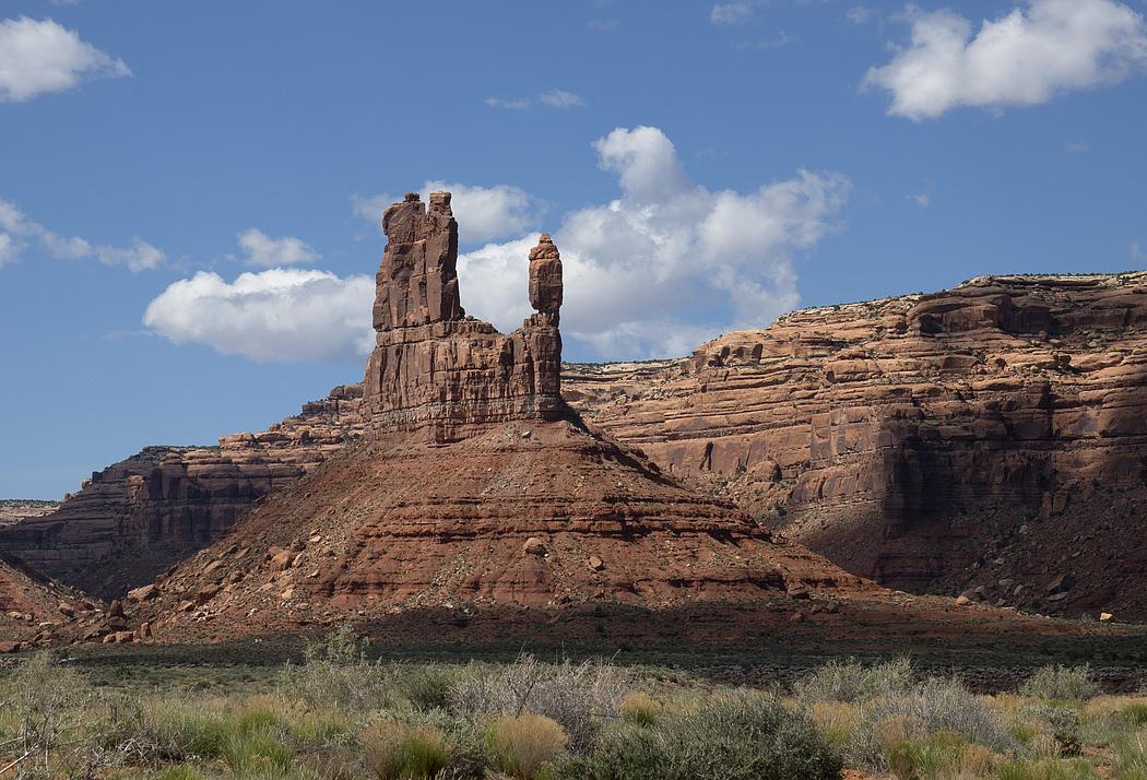 Foto: spitze Feldformation im Bears Ears National Monument