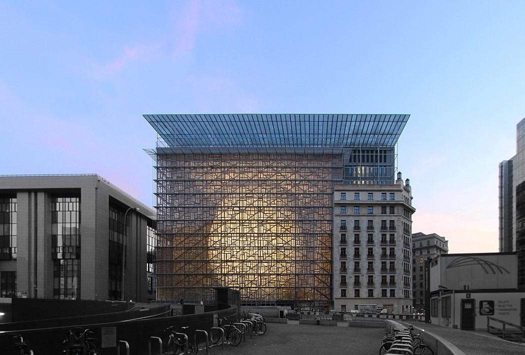 Das Europa-Gebäude in Brüssel