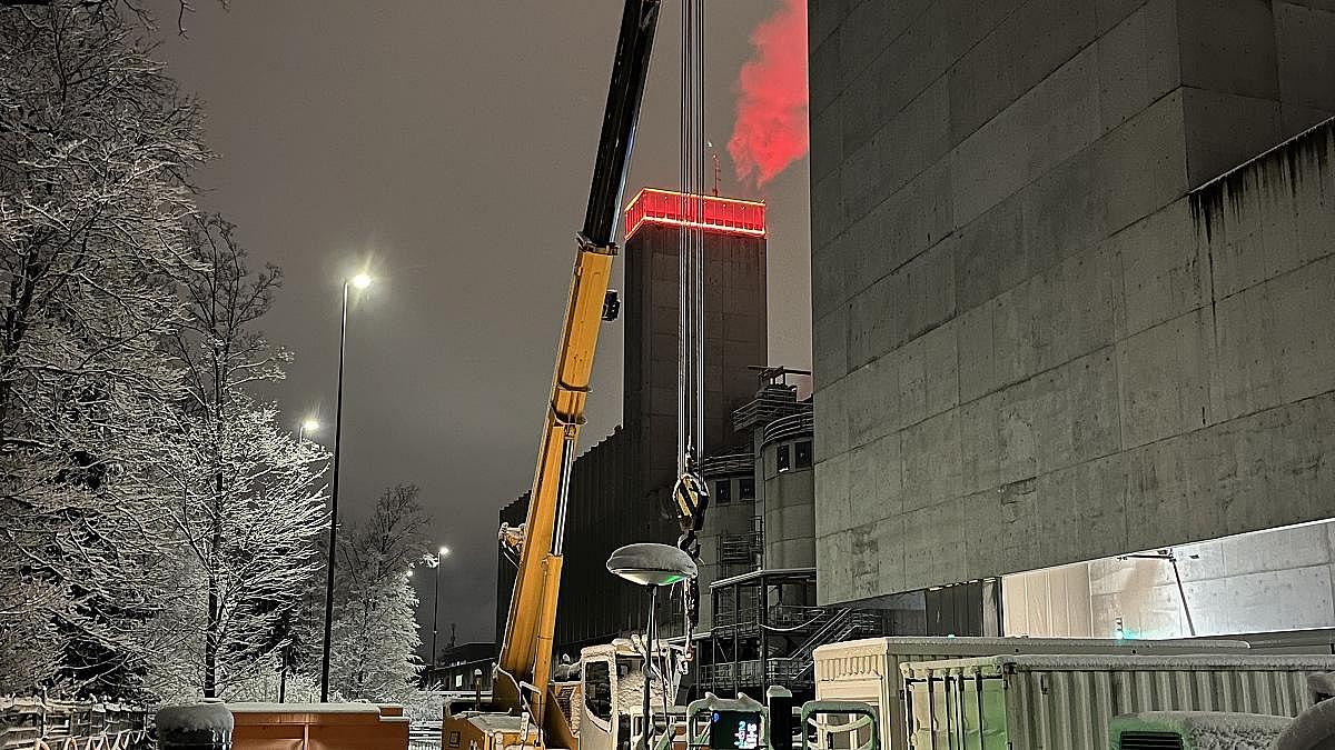 Tiefengeothermie-Bohrung Baustelle in Bern