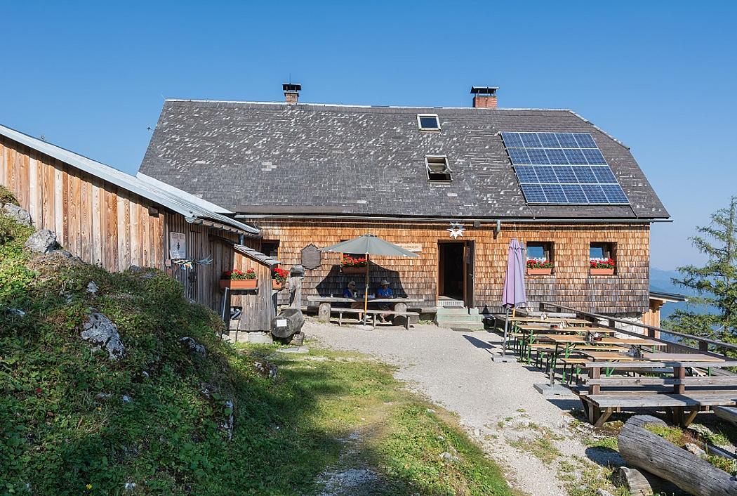 Die Zellerhütte in Oberösterreich