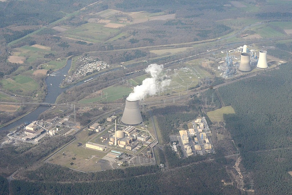 Luftaufnahme Kernkraftwerk Emsland