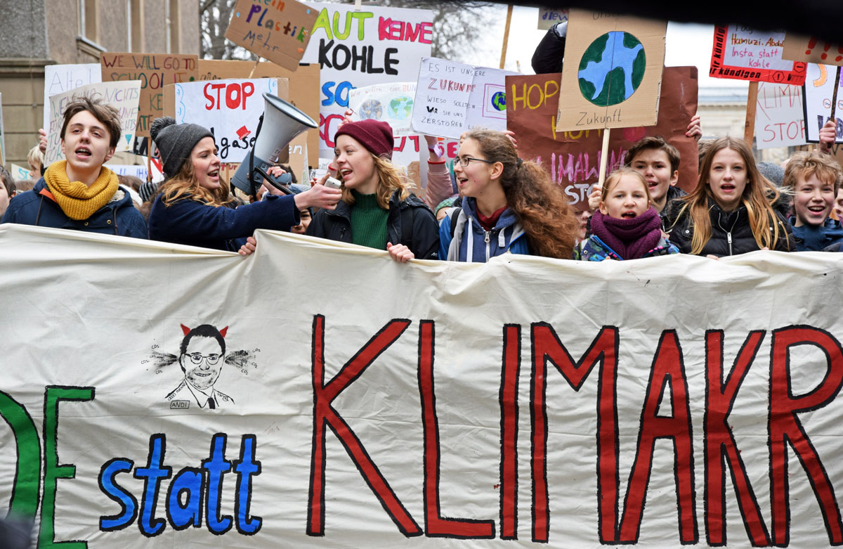 Seit Monaten streiken Schüler, Studenten und Auszubildende jeden Freitag für mehr Klimaschutz.